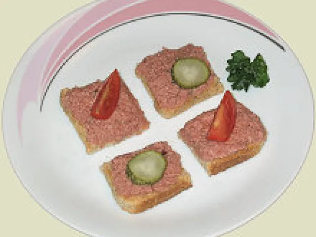 Pâté von der Ochsenzunge