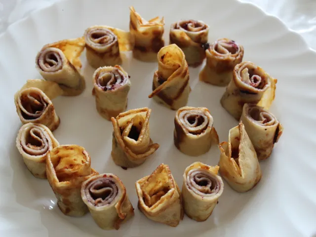 Palatschinken a la Sushi