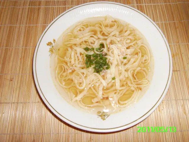 Frittaten mit Speck und Schinken