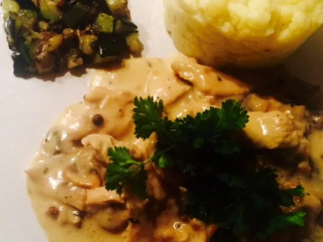 Geschnetzeltes von der Pute