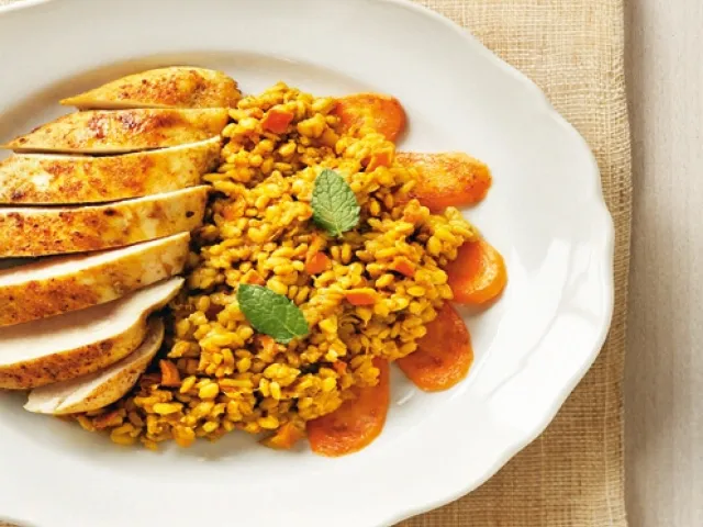 Risonno mit Hühnerbrust