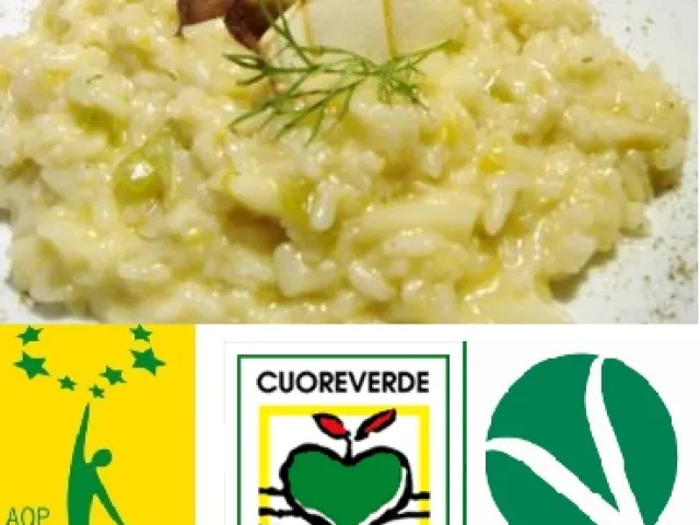 Risotto mit Äpfel