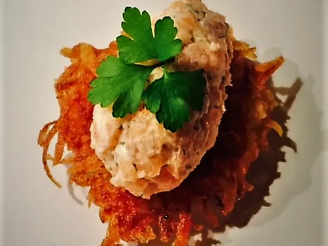 Rösti mit Räucherlachs