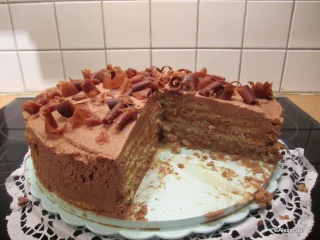 Sahne Schichttorte