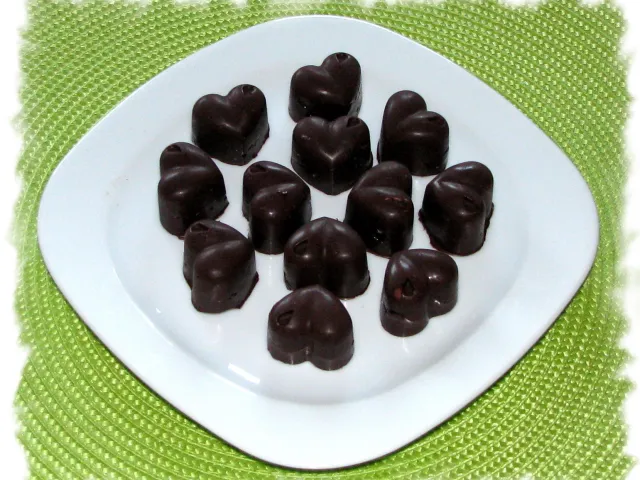 Schokoladeherzen