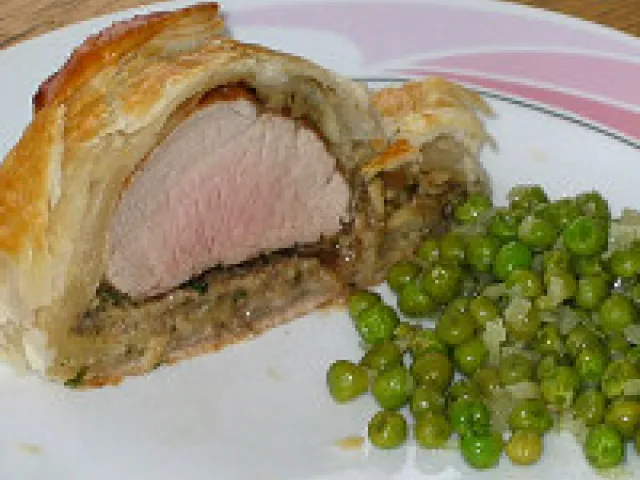 Schweinsfilet in Blätterteig