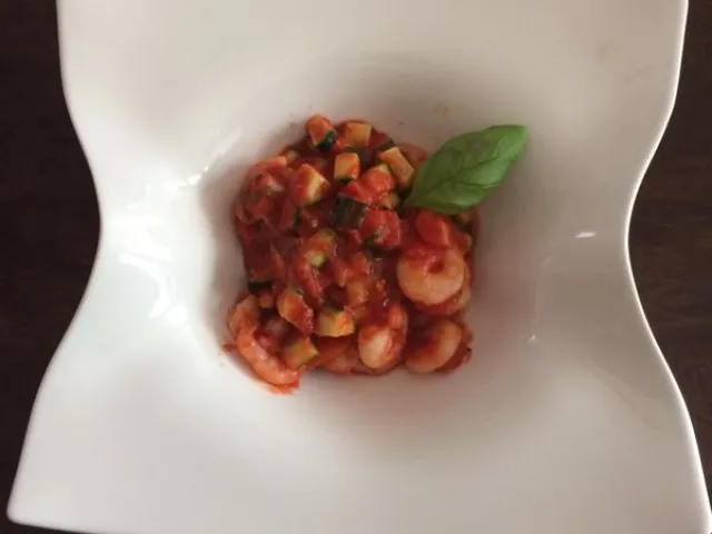 Schnelle Garnelenpfanne