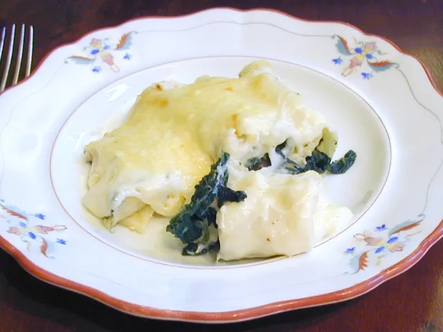 Cannelloni mit Spinatfülle