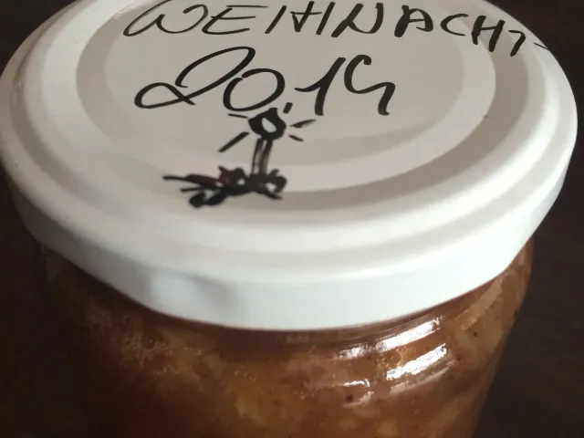 Weihnachtliche Marmelade