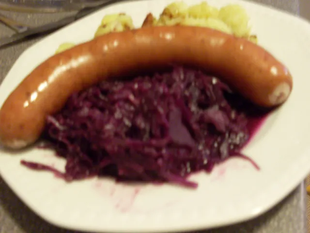 Gedünstetes Rotkraut